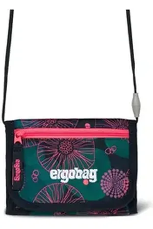 Ergobag Geldbörse Brustbeutel (Portemonnaie), Inklusive Münzfach lila