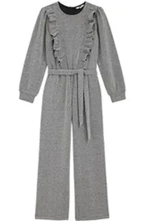 WE Fashion Jumpsuit silberfarben 164