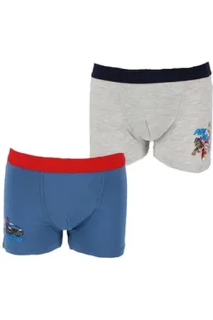 Petrol Industries PAW PATROL Boxershorts Paw Patrol 2 Pack Boxershorts für Jungen 100% Baumwolle Unterwäsche 122/128