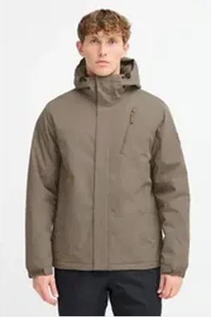 North Bend Winterjacke NBKeno M sportliche Jacke mit Kapuze grau XXL