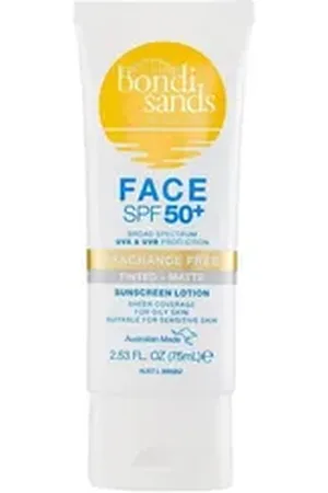BONDI Make-up Sunscreen Face Lotion SPF 50+ F/F Matte Tinted 75ml