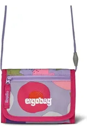 Ergobag Geldbörse Brustbeutel (Portemonnaie), Inklusive Münzfach lila
