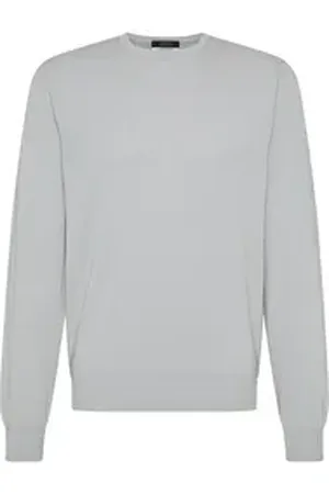 Digel Rundhalspullover Faros 1/1 (1-tlg) grau L