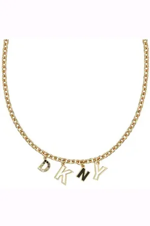 DKNY Collier Charm goldfarben