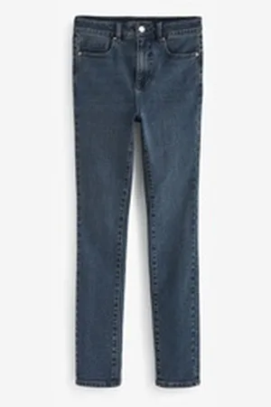 Next Skinny-fit-Jeans Superweiche Skinny Fit Jeans, Kurzgröße (1-tlg) blau 19 (GB: 10 Petite)