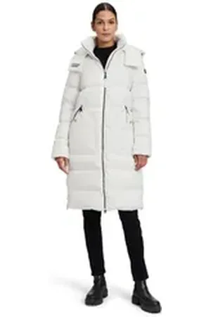 Betty Barclay Steppjacke Daunen-Steppjacke mit Kapuze weiß 44