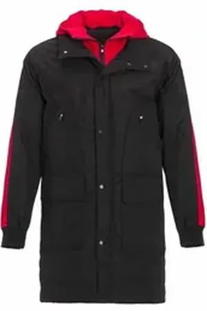 Cipo & Baxx Winterjacke Jacke mit Reißverschluss, CM146 schwarz M