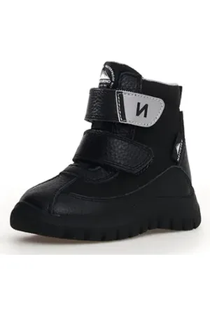 Naturino THORENS 3 VL WP. Weite: schmal Winterstiefel Snowboots mit Warmfutter, Größenschablone zum Download schwarz 40 EU