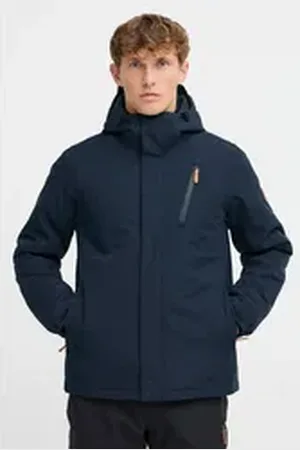 North Bend Winterjacke NBKeno M sportliche Jacke mit Kapuze blau XL