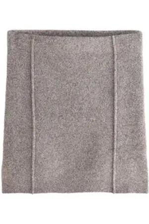 Next Minirock Weicher gestrickter Minirock – Kombiteil (1-tlg) grau XL
