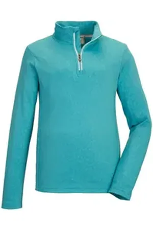 Killtec Langarmshirt KSW 327 GRLS LS SHRT grün 164