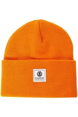 Element Strickmütze Mütze Dusk Classic doppelt gelegter Umschlag orange