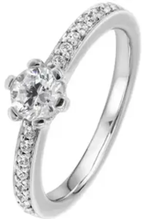Viventy By Adler Silberring Silber 925 Zirkonia Antragsring silberfarben 60