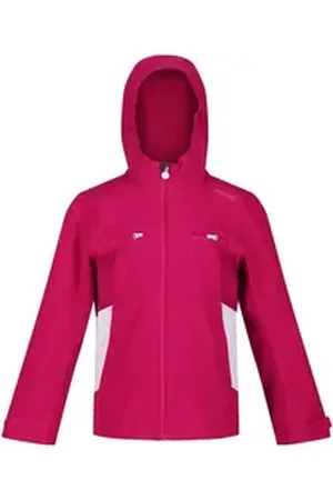 Regatta Funktionsjacke Jacke wasserdicht mit Kapuze rosa 158
