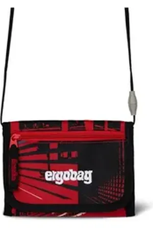 Ergobag Geldbörse Brustbeutel (Portemonnaie), Inklusive Münzfach lila|rot