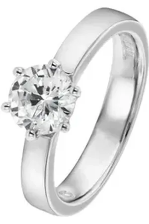 Viventy By Adler Solitärring Verlobungsring Silber 925 Antragsring Zirkonia silberfarben 56