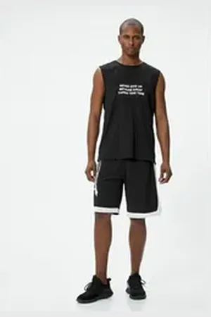Koton Tanktop Ärmellos Normale Länge Tanktop schwarz L