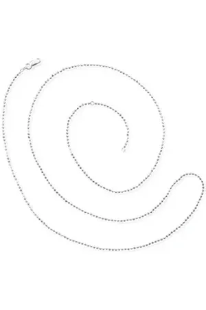 HEARTBREAKER Kette ohne Anhänger Kugelkette Silber 1.8 mm
