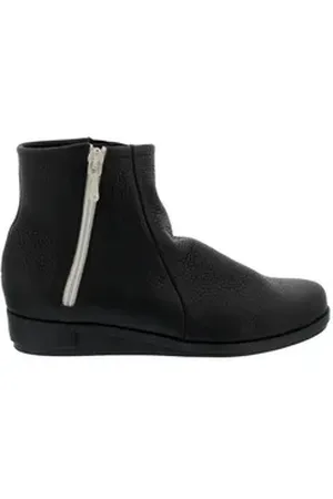 Arche DAYZAA Ankle Boot, Hopi Leder, Noir, Reißverschluss, Formula Noi Reißverschlussstiefel schwarz 42 EU