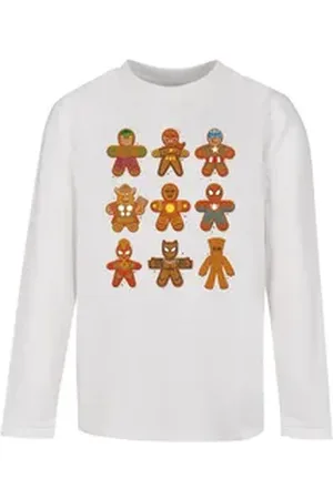 Absolute Cult Longsleeve Herren (1-tlg) weiß 158/164