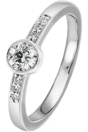 Viventy By Adler Silberring Silber 925 Verlobungsring Zirkonia silberfarben 54
