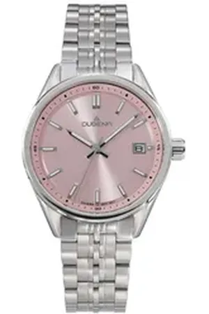 DUGENA Quarzuhr Damen-Armbanduhr Pretty, Quarzwerk, wasserdicht, 10 bar rosa