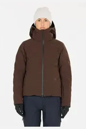 SOS Skijacke Fieberbrunn mit wasserdichter Membran braun L