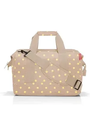 Reisenthel ® Reisetasche Allrounder M Reisetasche Sporttasche MS Metallic Dots