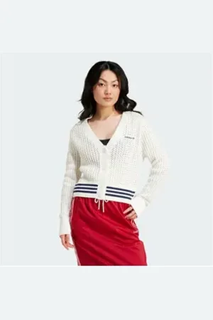 adidas Originals Cardigan STRICKJACKE weiß L