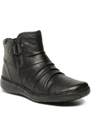 Clarks Stiefeletten Un Loop Top 261686734 Black Leather Stiefelette schwarz 38 EU