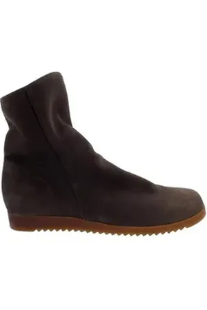 Arche Baotan Bootie, Ruwa (Nubukleder), Truffe (dunkelbraun), Reißvers Reißverschlussstiefel braun 40 EU