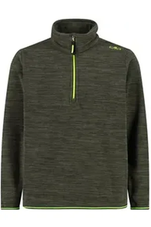CMP Rollkragenpullover Kid Sweat mit Half-Zip grün 140