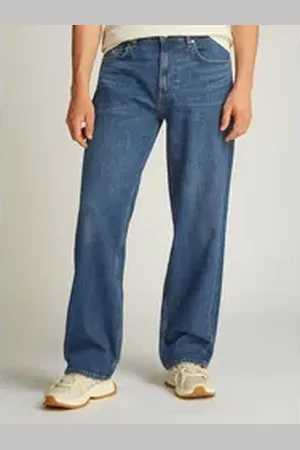Tommy Hilfiger Loose-fit-Jeans Jamie Loose Straight in blauer Waschung blau 34