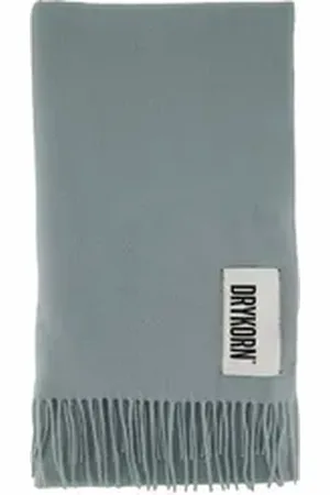 Drykorn Strickschal Damen Schal aus Wolle GAZE_2, (1-St) blau