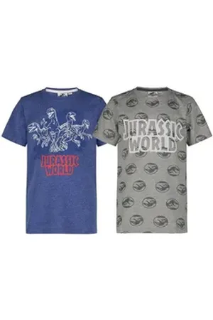 Jurassic World T-Shirt 2x T-Shirt Kinder Doppelpack Gr. 134-176 170/176