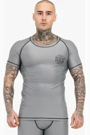 Benlee Rocky Marciano Trainingsanzug Limehills Funktionsshirt schmale Passform grau L
