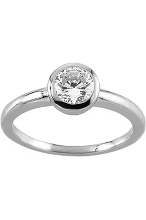 Viventy By Adler Solitärring 925 Sterlingsilber Verlobungsring Antragsring silberfarben 56