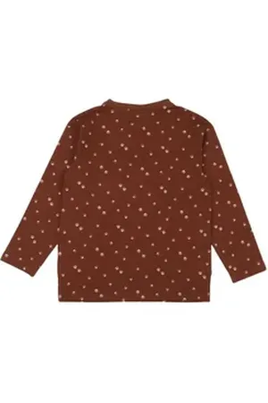 Walkiddy Langarmshirt braun 140