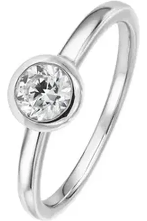 Viventy By Adler Solitärring 925 Sterlingsilber Verlobungsring Zirkonia silberfarben 56