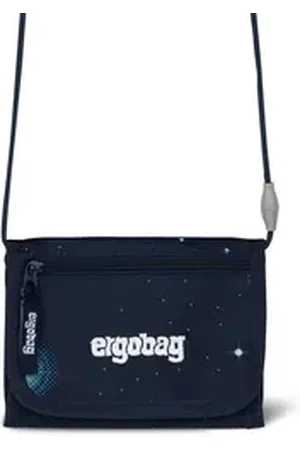 Ergobag Schulranzen Brustbeutel KoBärnikus (1 Stück), Münzfach, Fahrkartenfach, Geldbeutel blau