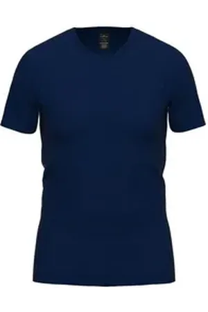Götzburg GÖTZBURG Unterhemd Thermo (1-St., Set) T-Shirt kurzarm, Thermo, Slim Fit, Interlock blau 7