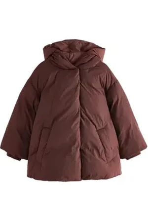 Next Steppmantel Wasserabweisende, wattierte Jacke ohne Steppung (1-tlg) braun 134 (9 J.)