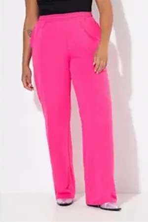 Angel of Style Angel of Style Funktionshose Sweathose gerades Bein Elastikbund rosa 50