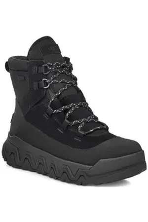 UGG UGG TERRE TRAIL HI-TOP Winterboots, Schnürstiefel, Trekkingstiefel mit gepolstertem Schaftrand schwarz 39 EU