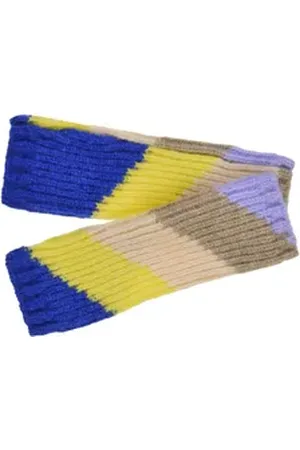 Seeberger Strickhandschuhe Strick Stulpen mit besonderen Streifen 19472-0 bunt