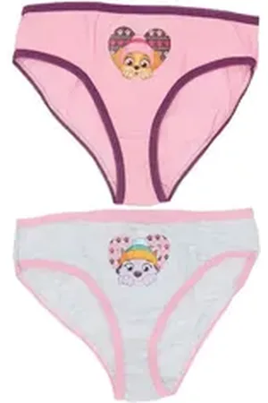 Petrol Industries PAW PATROL Slip Paw Patrol 2-Pack Unterhosen für Mädchen – 100% Baumwolle Unterwäsche 122/128 cm