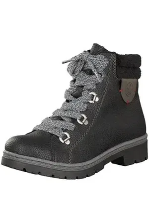 Rieker Damen Schnürboot schwarz Schnürboots schwarz 36 EU