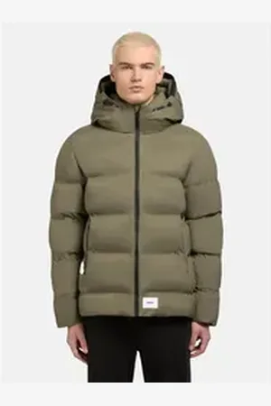 Khujo Steppjacke Silas2 Warme Herren Winterjacke mit großer Kapuze grün XL (54)