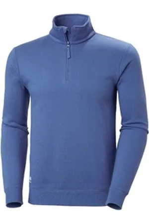 Helly Hansen Rundhalspullover Classic Half Zip Sweatshirt blau S