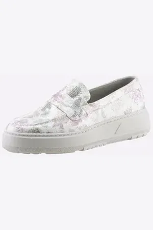 airsoft modern+ Slipper Slipper bunt|weiß 40 EU